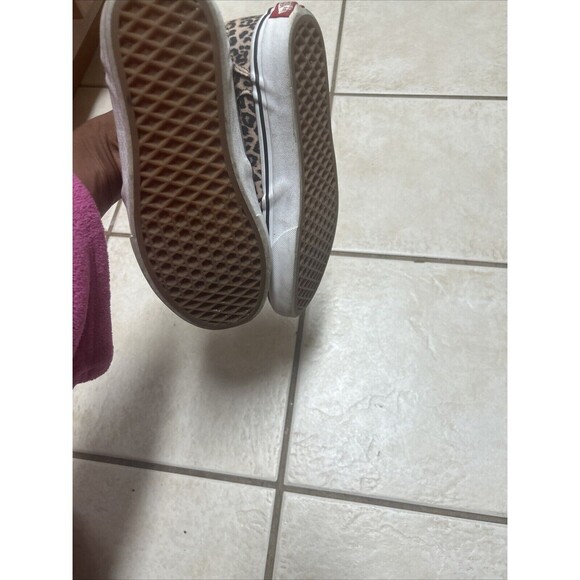 Vans Classic Leopard Print Slipon Sneaker Ultra Cushion Shoes Size 6.5 - Picture 4 of 5